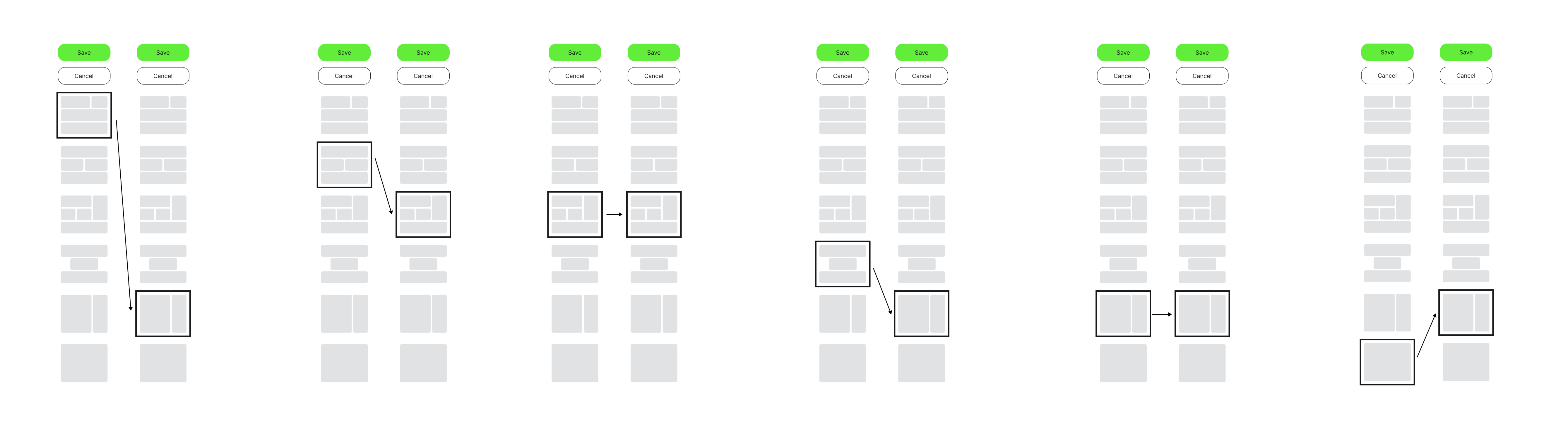 Layout migration scheme of the enroll widget