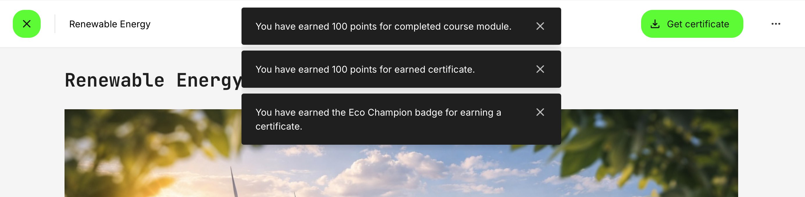 Examples of real-time engagement, including on-screen notifications that immediately inform users when they earn points or unlock badges—reinforcing progress and motivation as it happens.