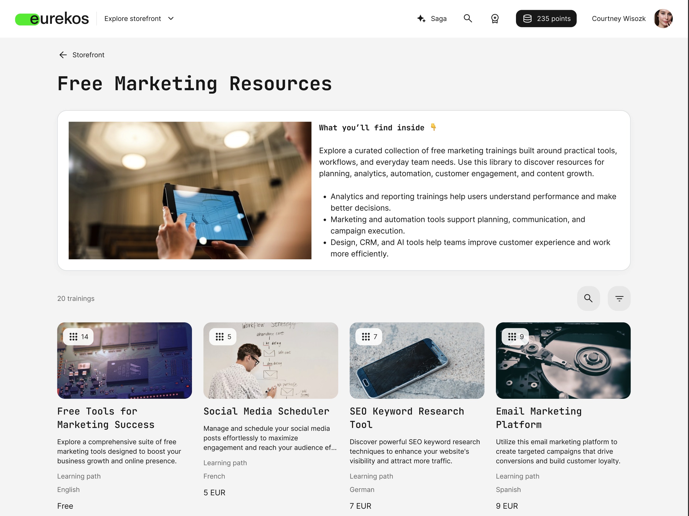 The new image plugin lets admins align, resize, link, and add alt text to images directly in the storefront text editor