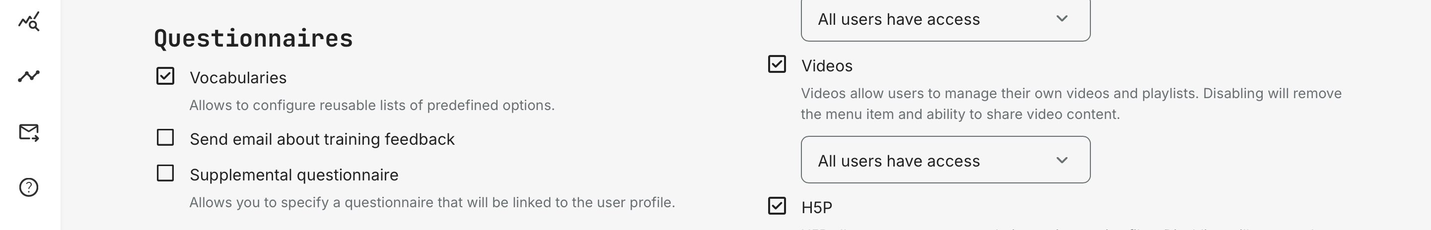 How to enable Vocabularies as an option through General Settings
